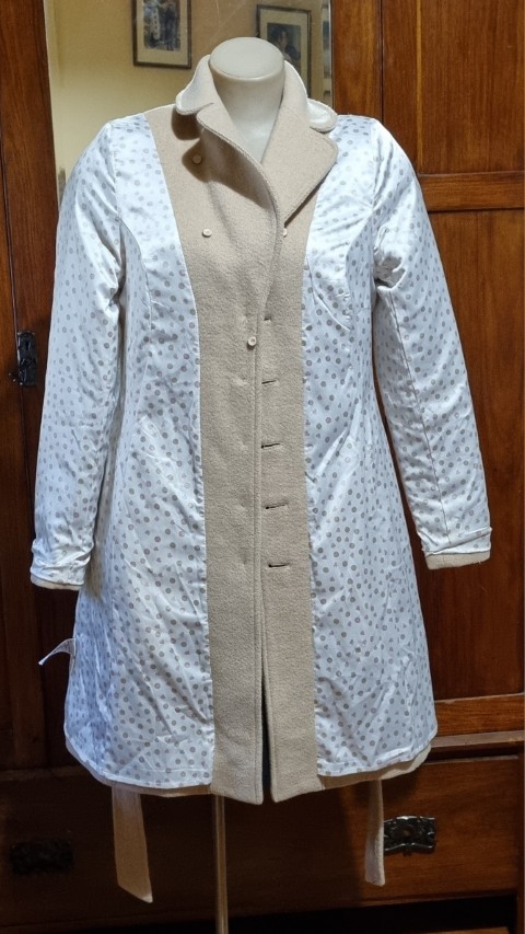 Trench Coat, Wool/polyester, by 'Review Australia', beige, size 12 - Image 16