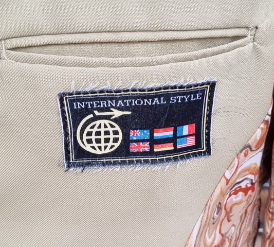 Safari Jacket, Pale Green, polyester, by 'International Style', size M - Image 9