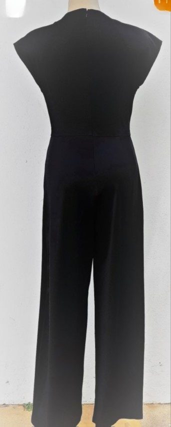 1940's Inspired Jumpsuit, Black, polyester, by 'Banned Apparel', size XS, 'new' - Image 5