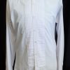 White Dinner shirt by 'Custom Clothiers & Tailors Portland Oregon', USA, size XL-XXL